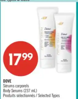 Pharmaprix DOVE Body Serums offer