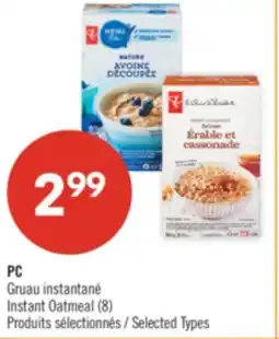 Pharmaprix PC Instant Oatmeal (8) offer