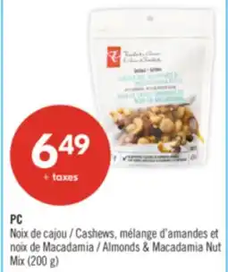 Pharmaprix PC Cashews, Almonds & Macadamia Nut Mix offer