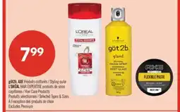 Pharmaprix göt2b, AXE Styling or L'ORÉAL HAIR EXPERTISE Hair Care Products offer