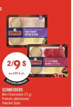 Pharmaprix SCHNEIDERS Mini Charcuterie offer