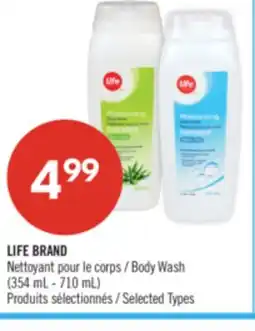 Pharmaprix LIFE BRAND Body Wash offer
