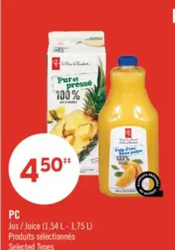 Pharmaprix PC Juice offer