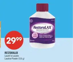 Pharmaprix RESTORALAX Laxative Powder offer
