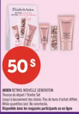 Pharmaprix ARDEN RETINOL NOUVELLE GENERATION Starter Set offer