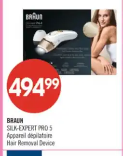 Pharmaprix BRAUN SILK-EXPERT PRO 5 Hair Removal Device offer
