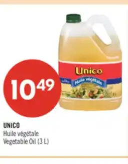 Pharmaprix UNICO Vegetable Oil offer