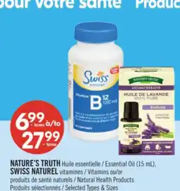 Pharmaprix NATURE'S TRUTH Essential Oil (15ml). SWISS NATUREL Vitamins or Natural Health Products offer