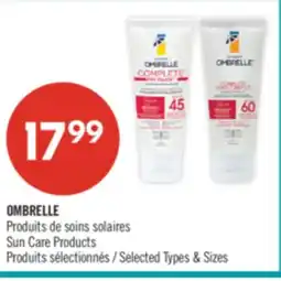 Pharmaprix OMBRELLE Skin Care Products offer
