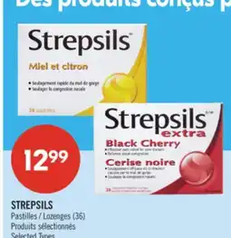 Pharmaprix STREPSILS Lozenges offer
