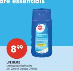 Pharmaprix LIFE BRAND Anti-Dandruff Shampoo offer