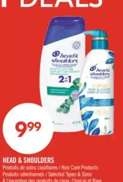 Pharmaprix HEAD & SHOULDERS Hair Care Products offer