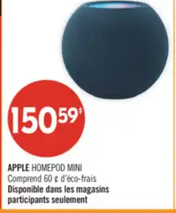 Pharmaprix APPLE HOMEPOD MINI offer