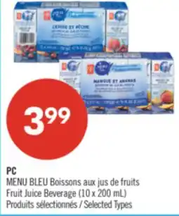 Pharmaprix PC Fruit Juice Beverage offer