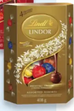 Walmart Boîte de truffes au chocolat au lait LINDOR de Lindt offer