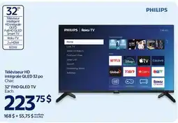 Walmart Téléviseur intégrale QLED 32 po offer