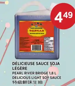 Kim Phat PEARL RIVER BRIDGE DELICIOUS LIGHT SOY SAUCE offer
