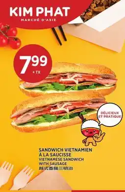 Kim Phat VIETNAMESE SANDWICH WITH SAUSAGE offer