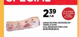 Kim Phat FULL BONELESS PORK LOIN offer
