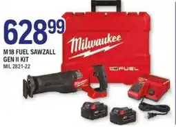 NAPA Auto Parts Milwaukee m18 fuel sawzall gen IIM18 FUEL SAWZALL GEN II KIT kit offer