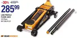 NAPA Auto Parts Gearwrench low profile floor jack offer