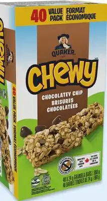 Walmart Quaker Chewy Chewy 40s offer