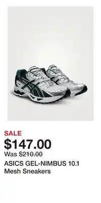 Holt Renfrew ASICS GEL-NIMBUS 10.1 Mesh Sneakers offer