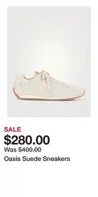 Holt Renfrew Oasis Suede Sneakers offer