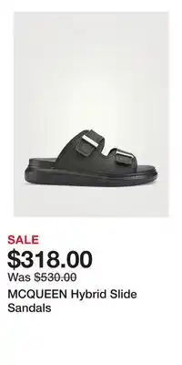 Holt Renfrew MCQUEEN Hybrid Slide Sandals offer