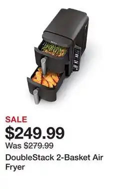 TSC Stores DoubleStack 2-Basket Air Fryer offer