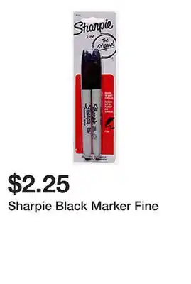 Dollarama Sharpie Black Marker Fine offer