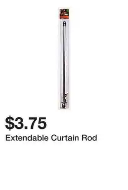 Dollarama Extendable Curtain Rod offer