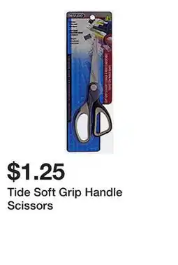 Dollarama Tide Soft Grip Handle Scissors offer