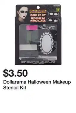 Dollarama Dollarama Halloween Makeup Stencil Kit offer