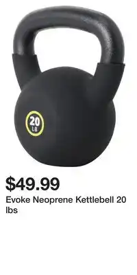 Sport Chek Evoke Neoprene Kettlebell 20 lbs offer