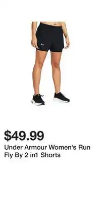 Sport Chek Under Armour Women's Run Fly By 2 in1 Shorts offer