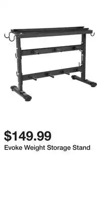 Sport Chek Evoke Weight Storage Stand offer