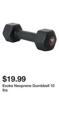 Sport Chek Evoke Neoprene Dumbbell 10 lbs offer