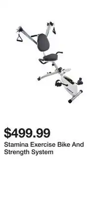 Sport Chek Stamina Exercise Bike And Strength System offer