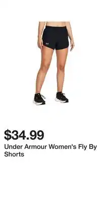Sport Chek Under Armour Women's Fly By Shorts offer