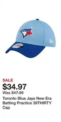 Sport Chek Toronto Blue Jays New Era Batting Practice 39THIRTY Cap offer