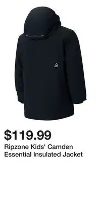 Sport Chek Ripzone Kids' Camden Essential Insulated Jacket offer