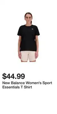 Sport Chek New Balance Women's Sport Essentials T Shirt offer