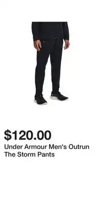 Sport Chek Under Armour Men's Outrun The Storm Pants offer