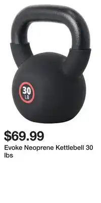 Sport Chek Evoke Neoprene Kettlebell 30 lbs offer