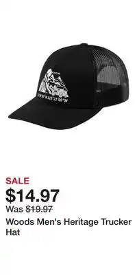Sport Chek Woods Men's Heritage Trucker Hat offer