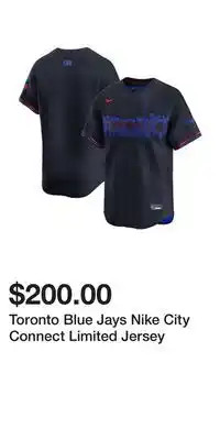 Sport Chek Toronto Blue Jays Nike City Connect Limited Jersey offer
