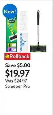 Walmart Sweeper Pro offer