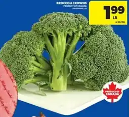 Real Canadian Superstore Broccoli crowns offer