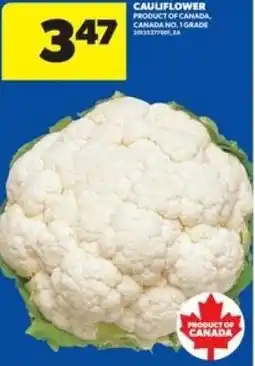 Real Canadian Superstore Cauliflower offer